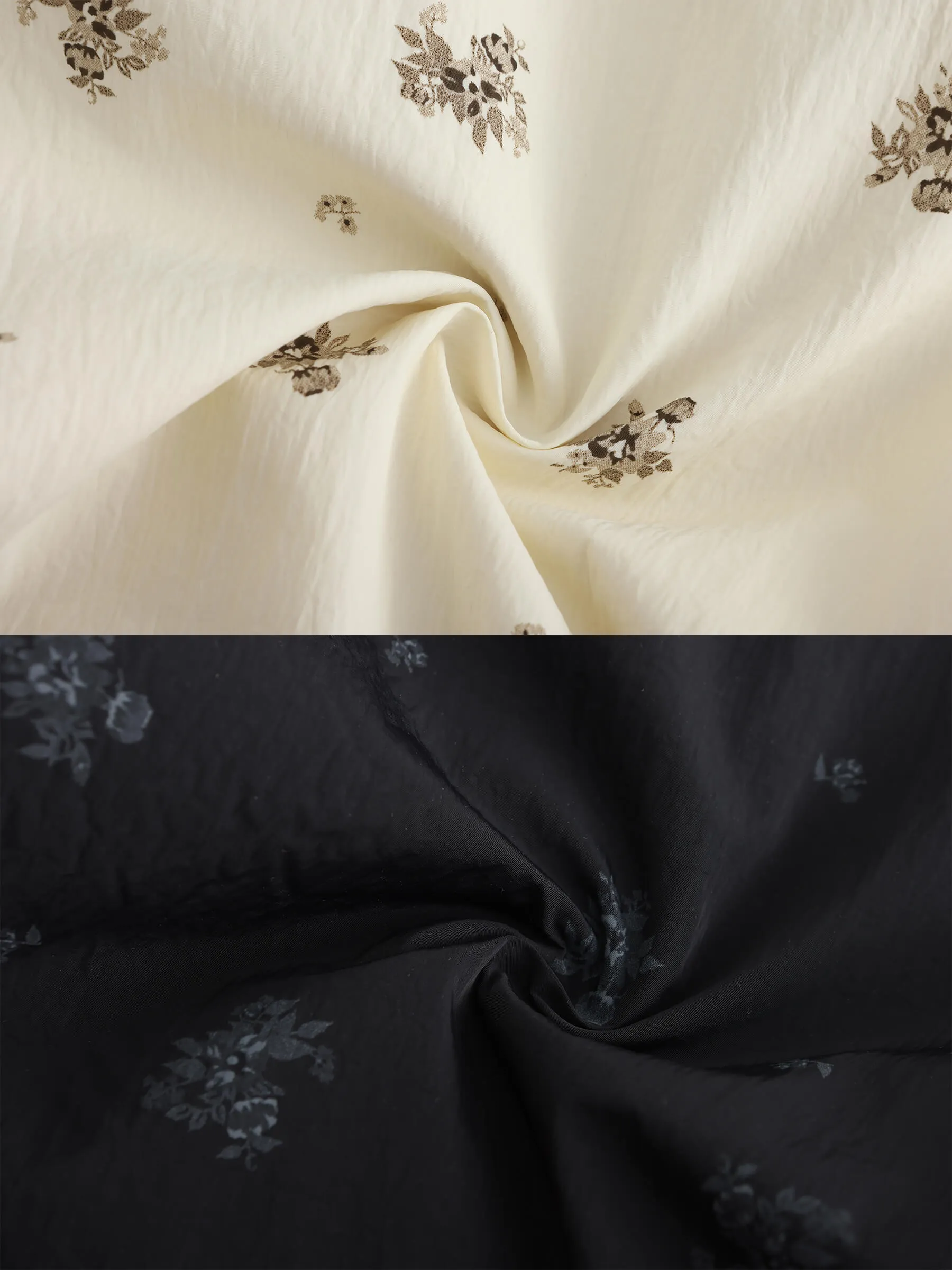 A-line Floral Skirt