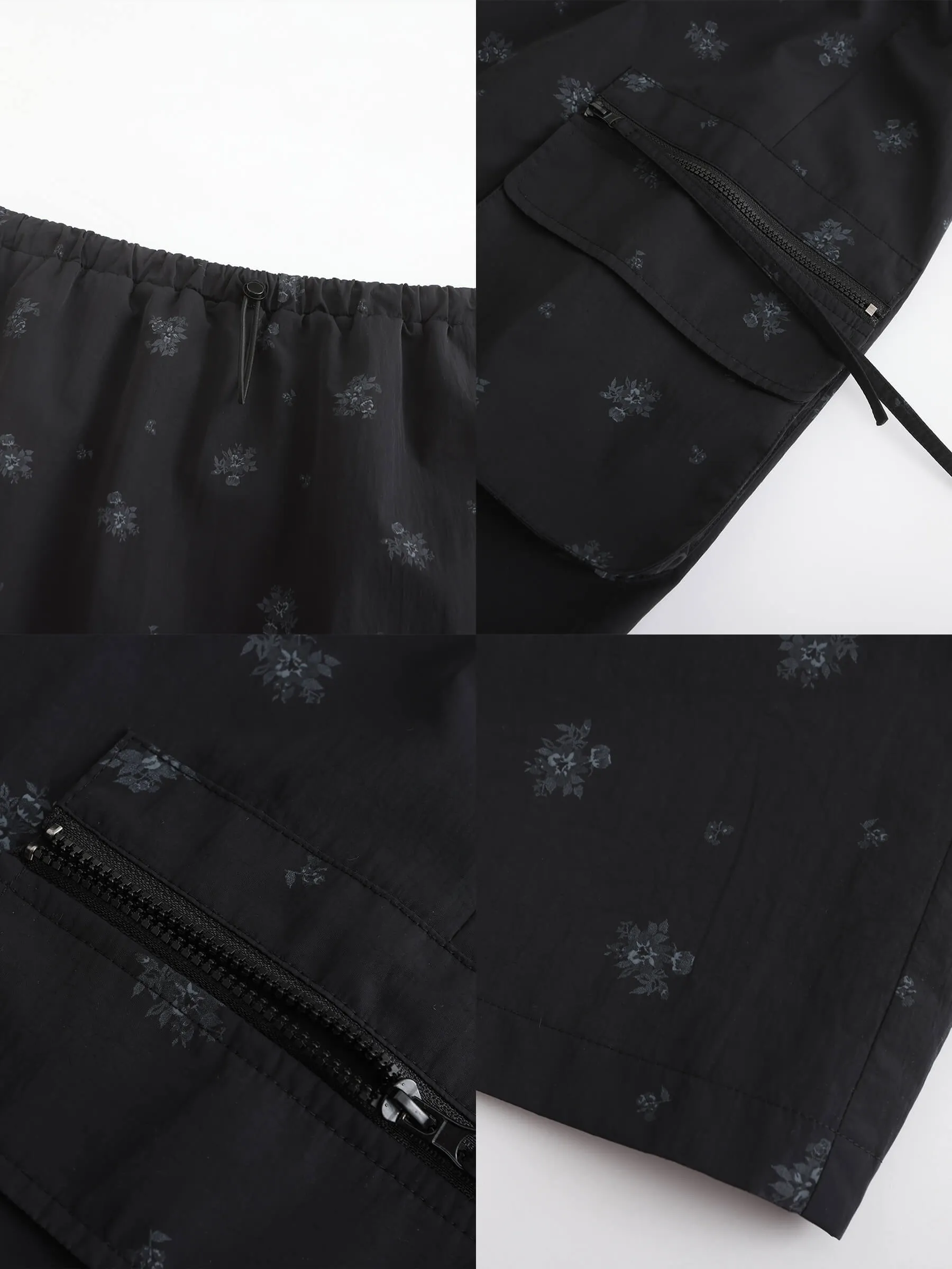 A-line Floral Skirt