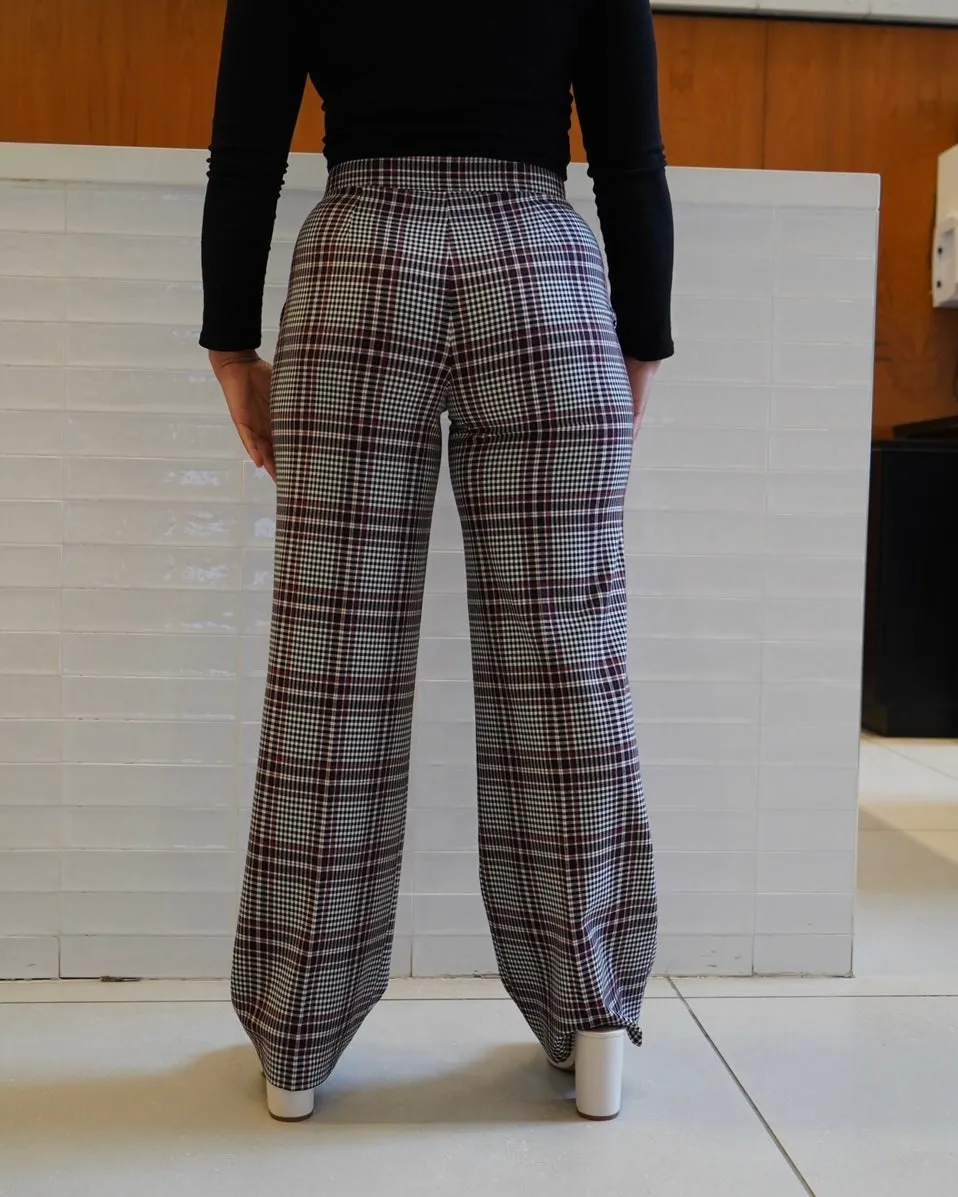 Belted Wide-Leg Trousers - S/M