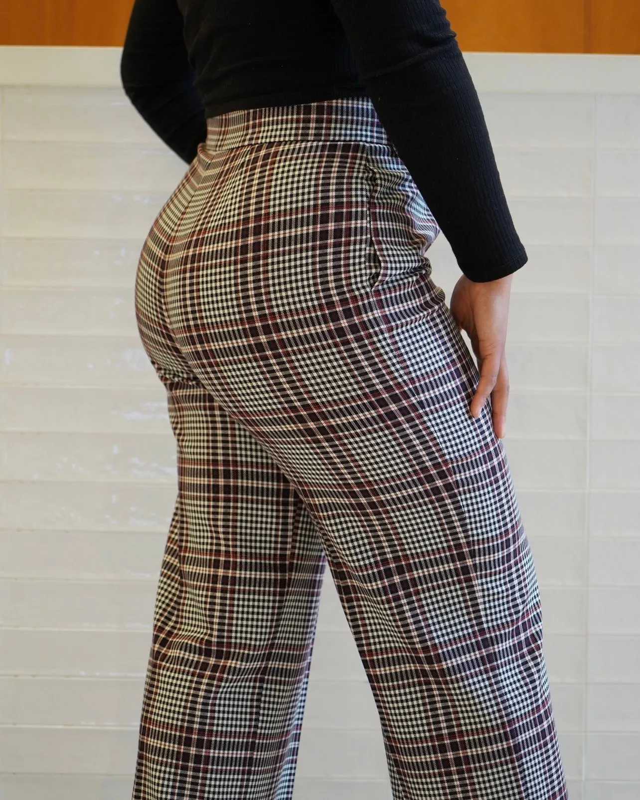 Belted Wide-Leg Trousers - S/M