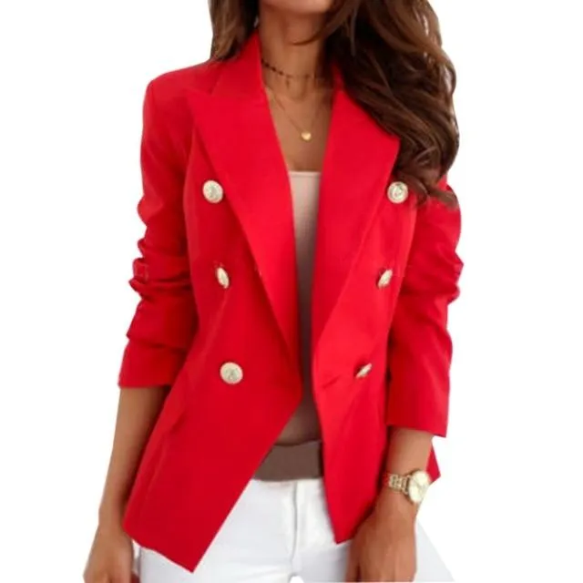 Blazers and Jackets Double Breasted Blazer Coat
