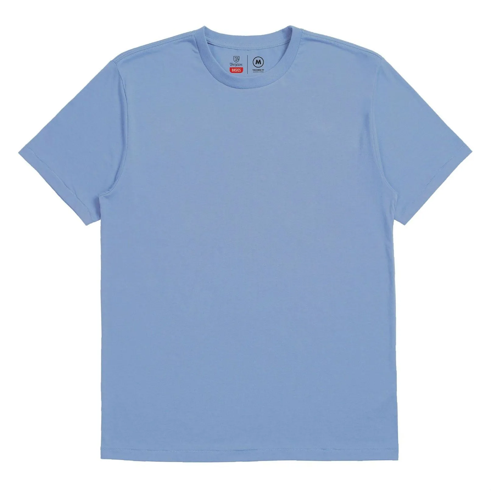 BRIXTON BASIC S/S PREM TEE - CASA BLANCA BLUE