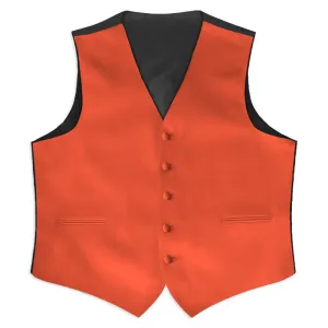 Coral Full Back Tuxedo Vest