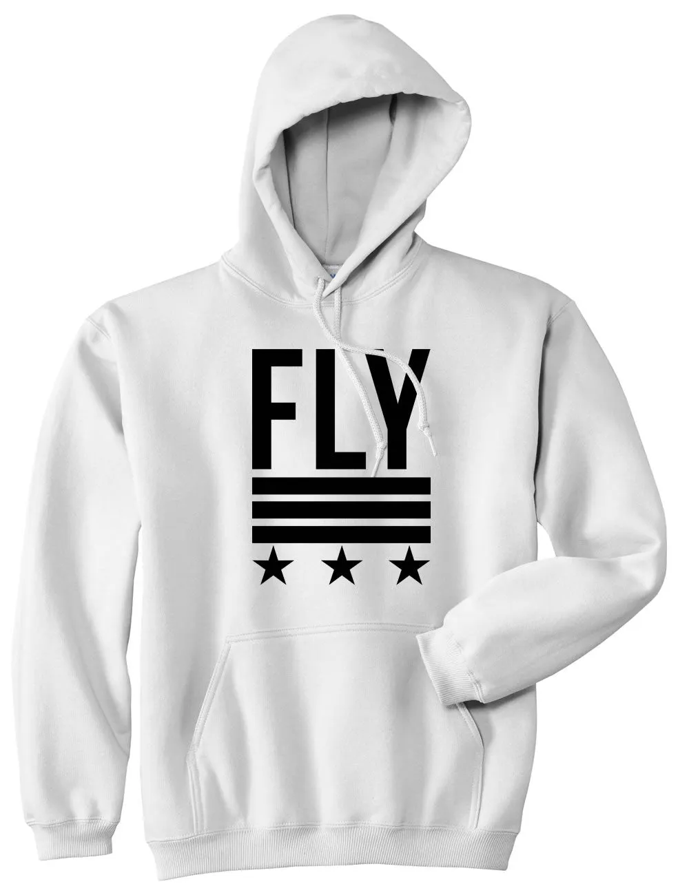 Fly Stars Pullover Hoodie Hoody