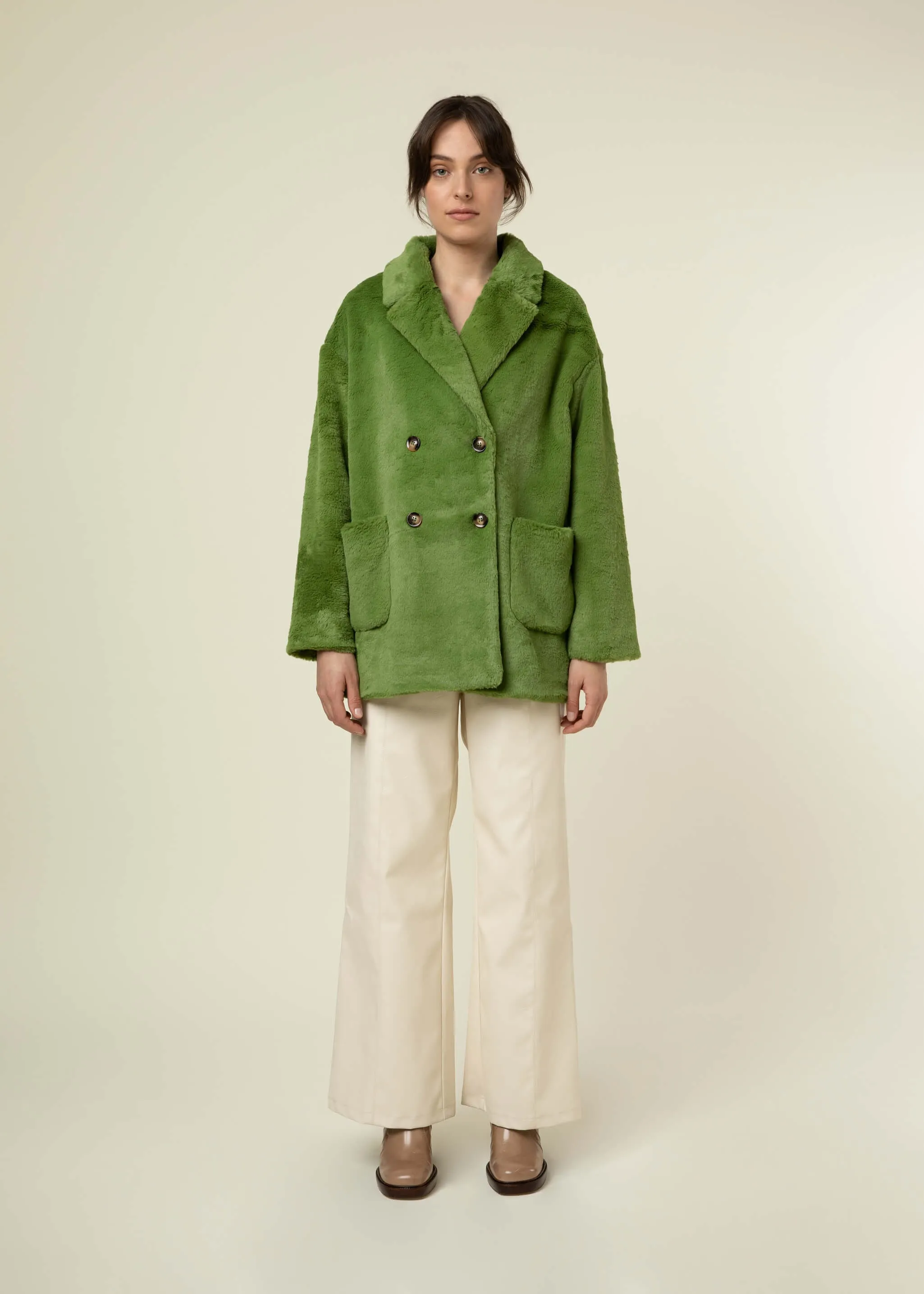 Leticia Faux Fur Coat