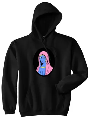 Mary Mother Of Jesus Pink Pullover Hoodie Hoody