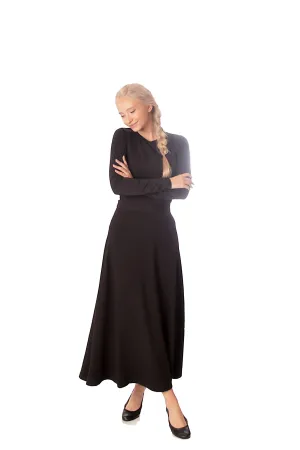 Midi A-Line Skirt