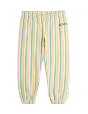 Mini Rodini Pastelle Stripe Sweatpants