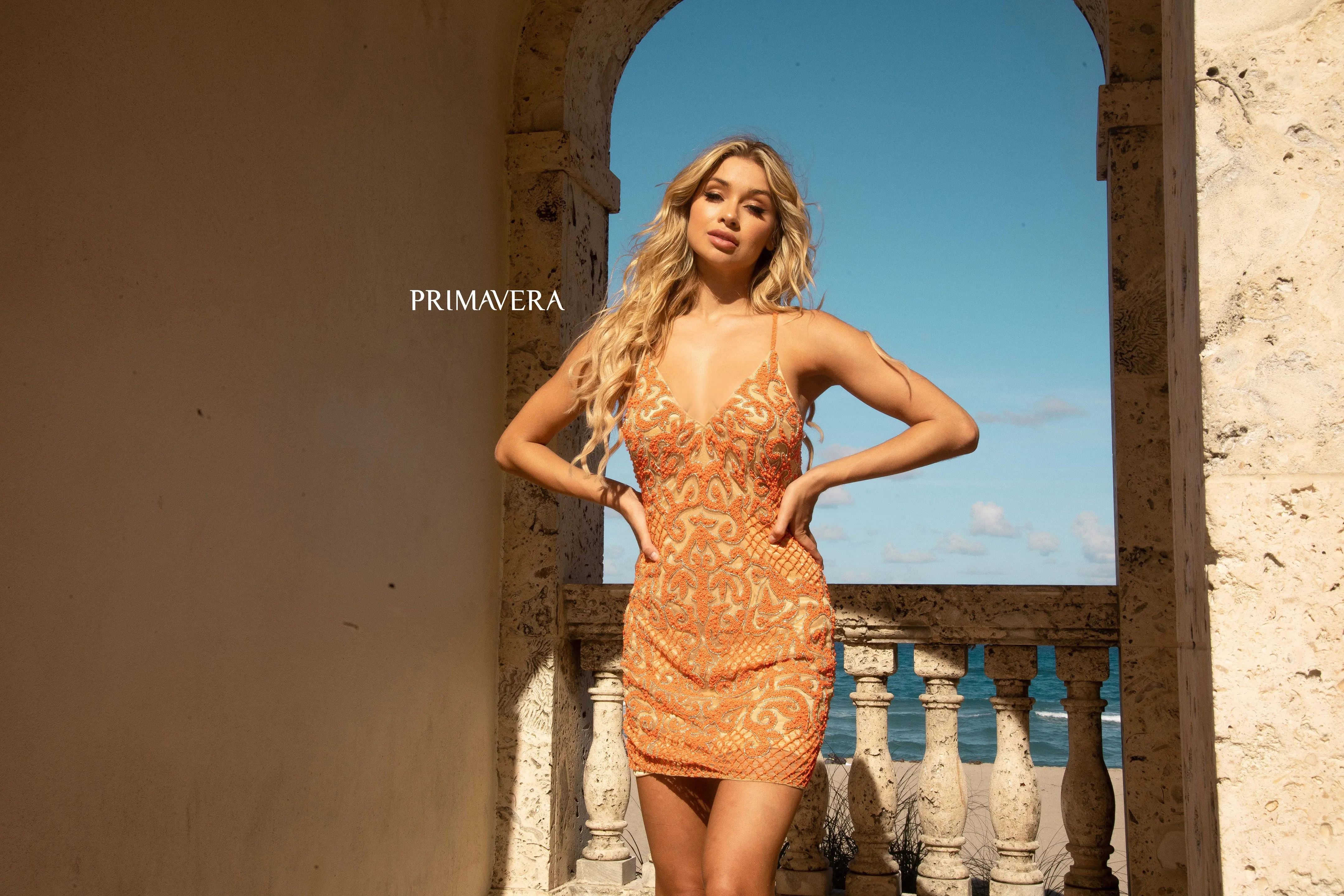 Primavera Couture 3138 Size 0, 6 Sage Green beaded sequins homecoming dress cocktail dress