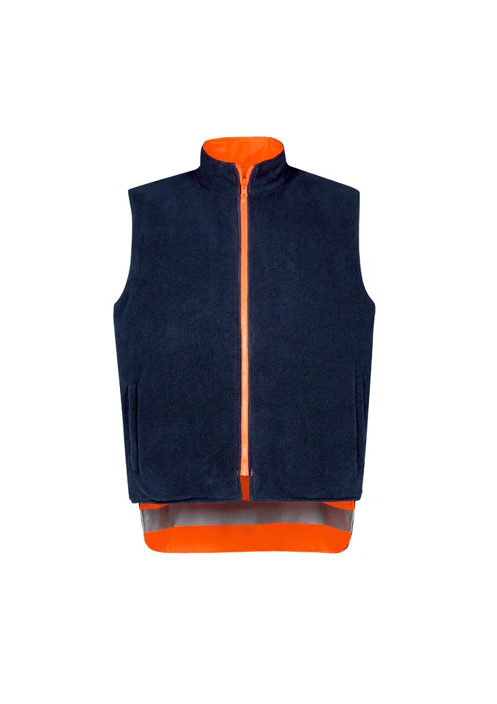 SYZMIK Mens Hi Vis X Back Taped 4 in 1 Waterproof Jacket - ZJ616
