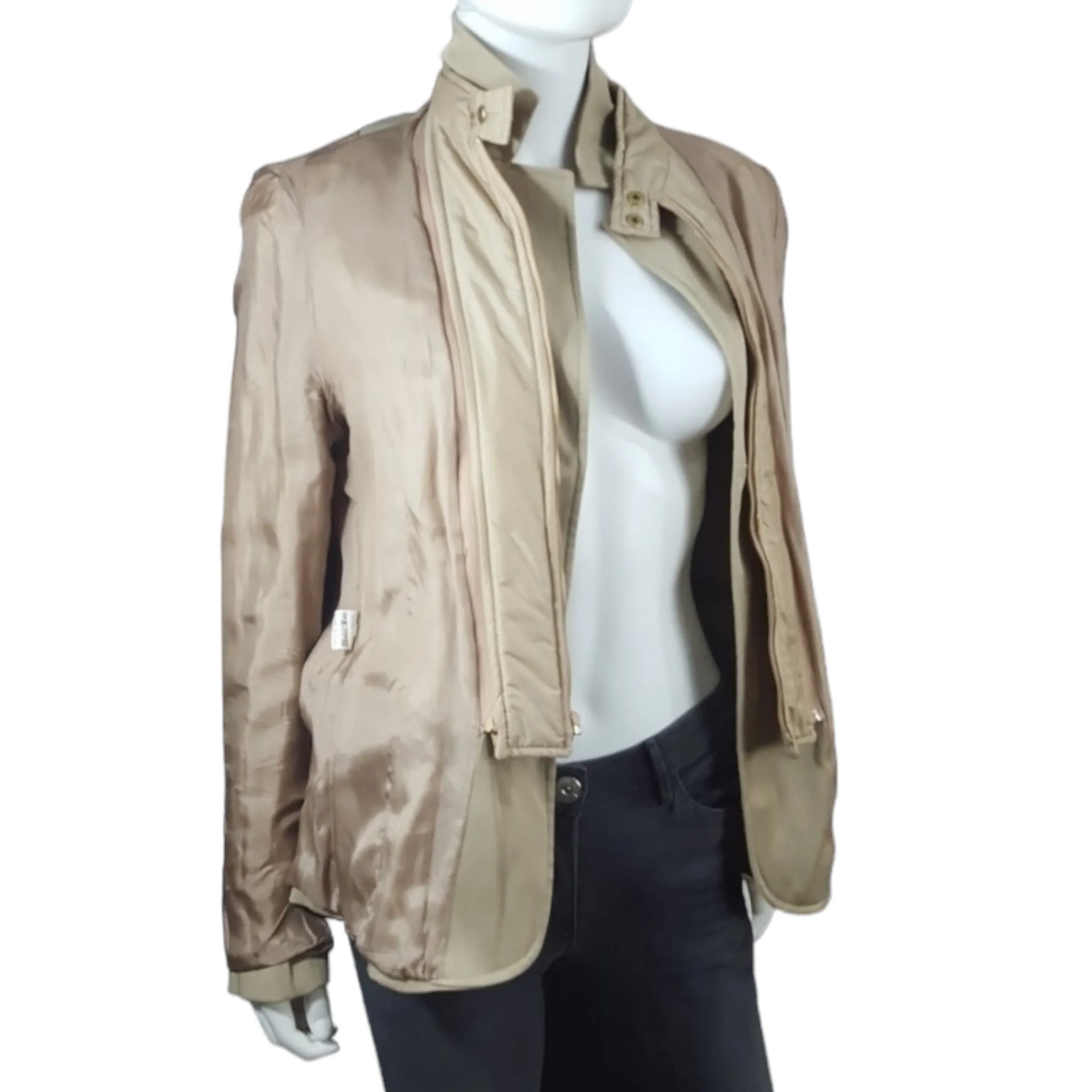 Talco Convertible Zip Blazer Jacket Size 46/M