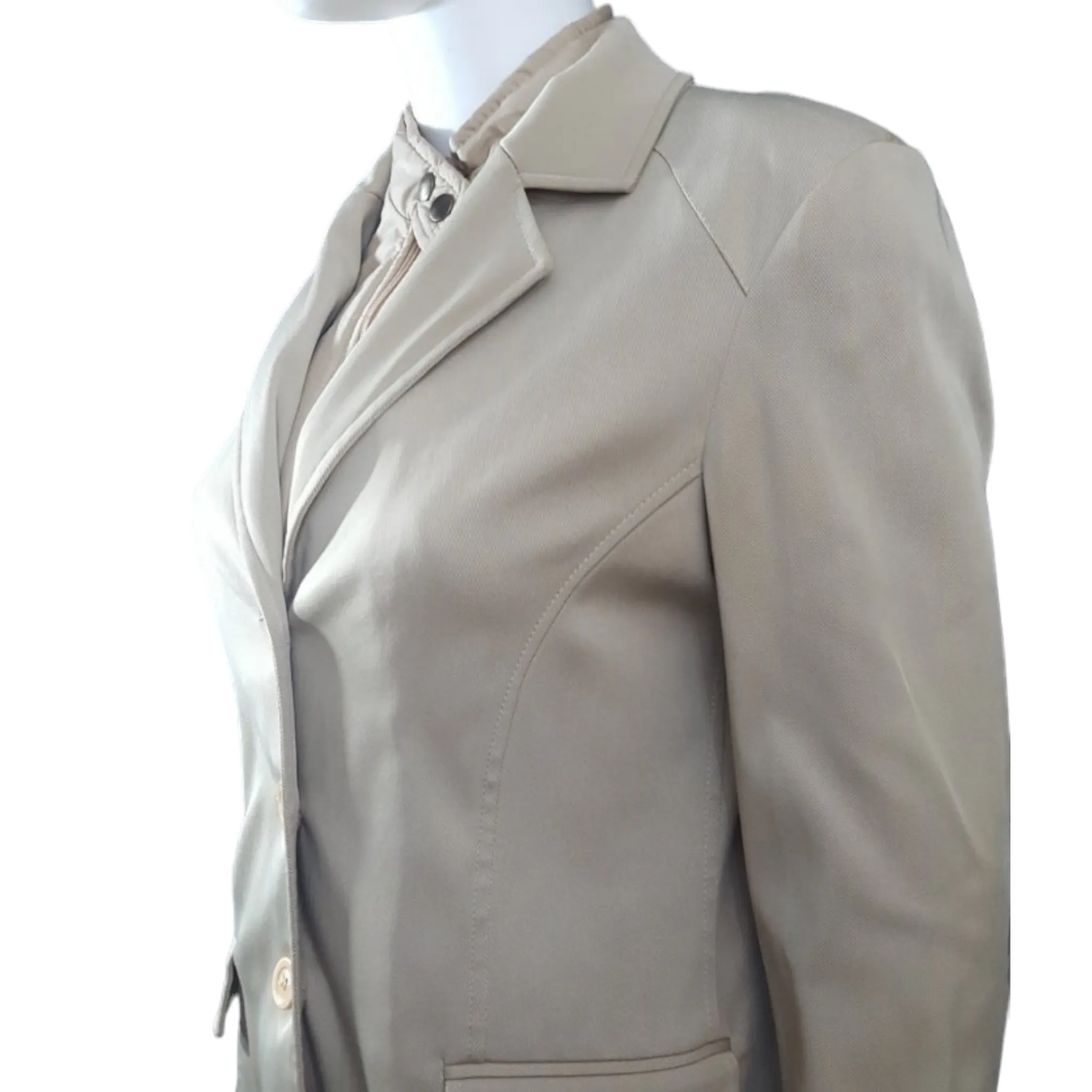 Talco Convertible Zip Blazer Jacket Size 46/M
