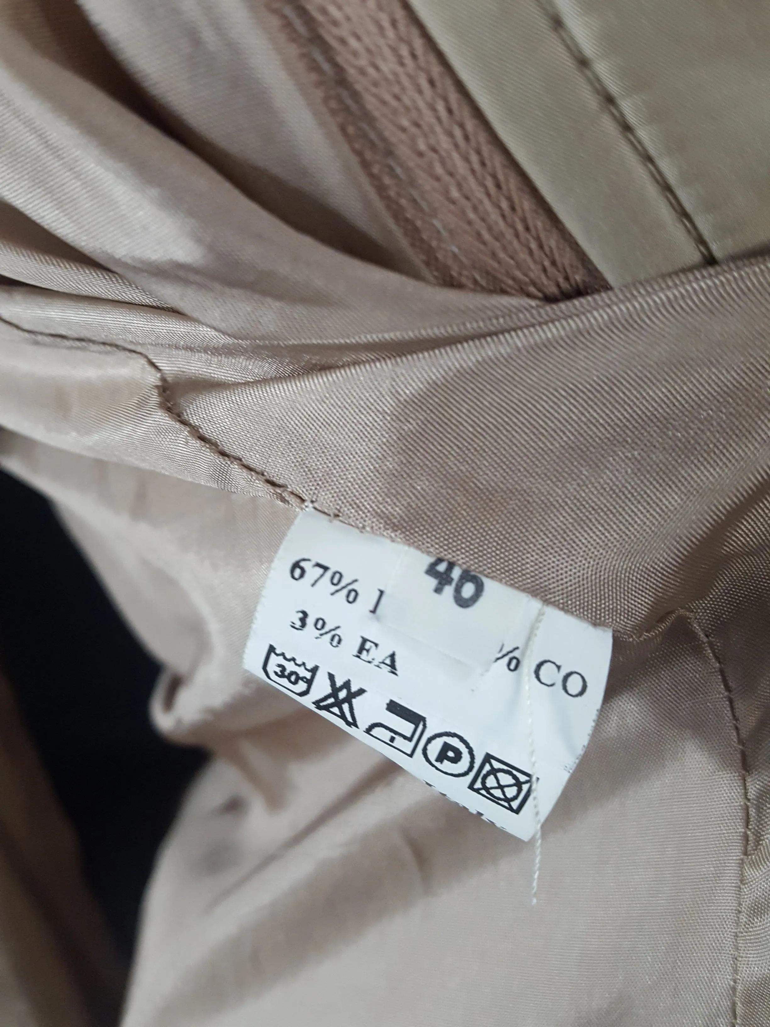 Talco Convertible Zip Blazer Jacket Size 46/M