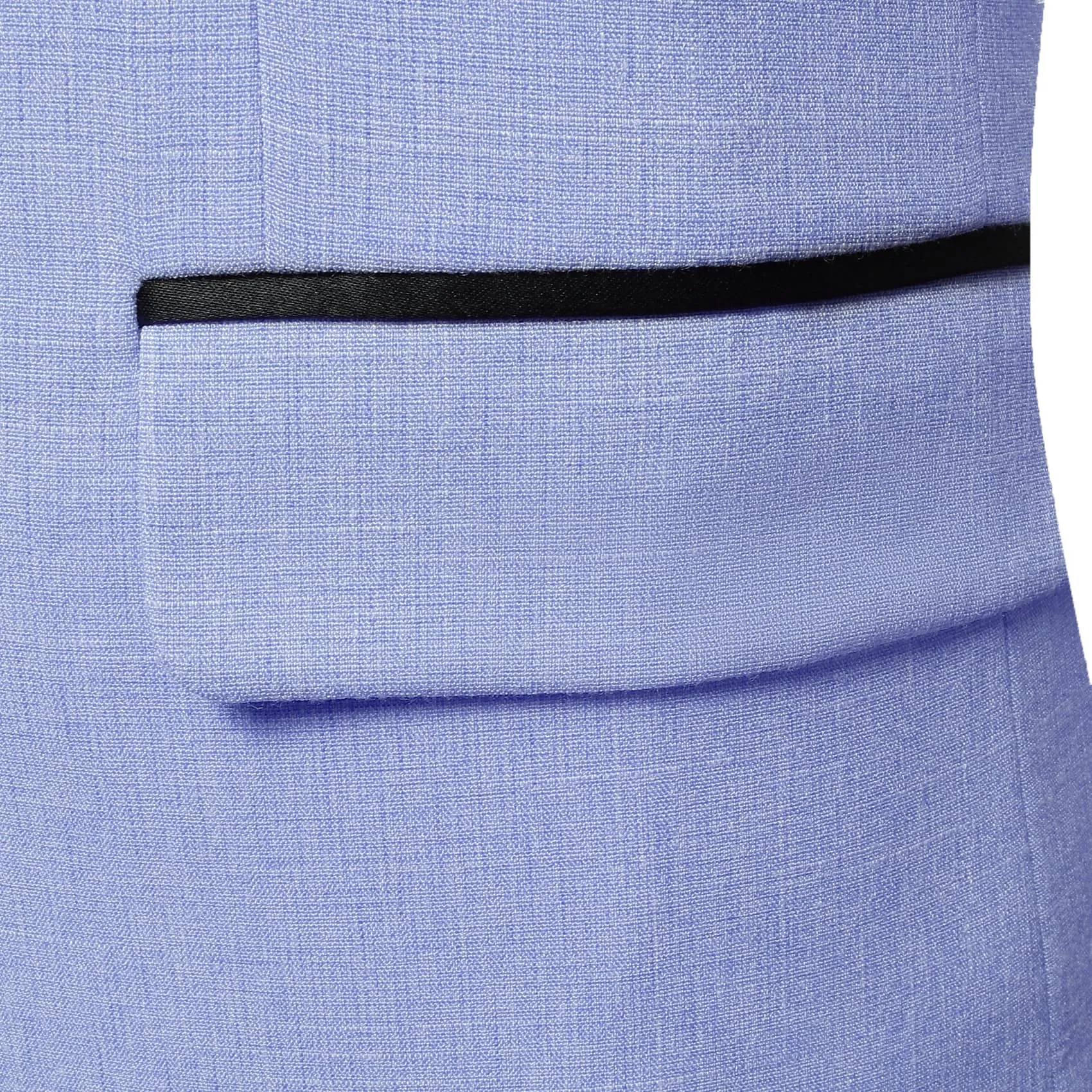 Ties2you Mens Suit Arctic Blue Solid Button Down Notched Collar Dress Suit Top