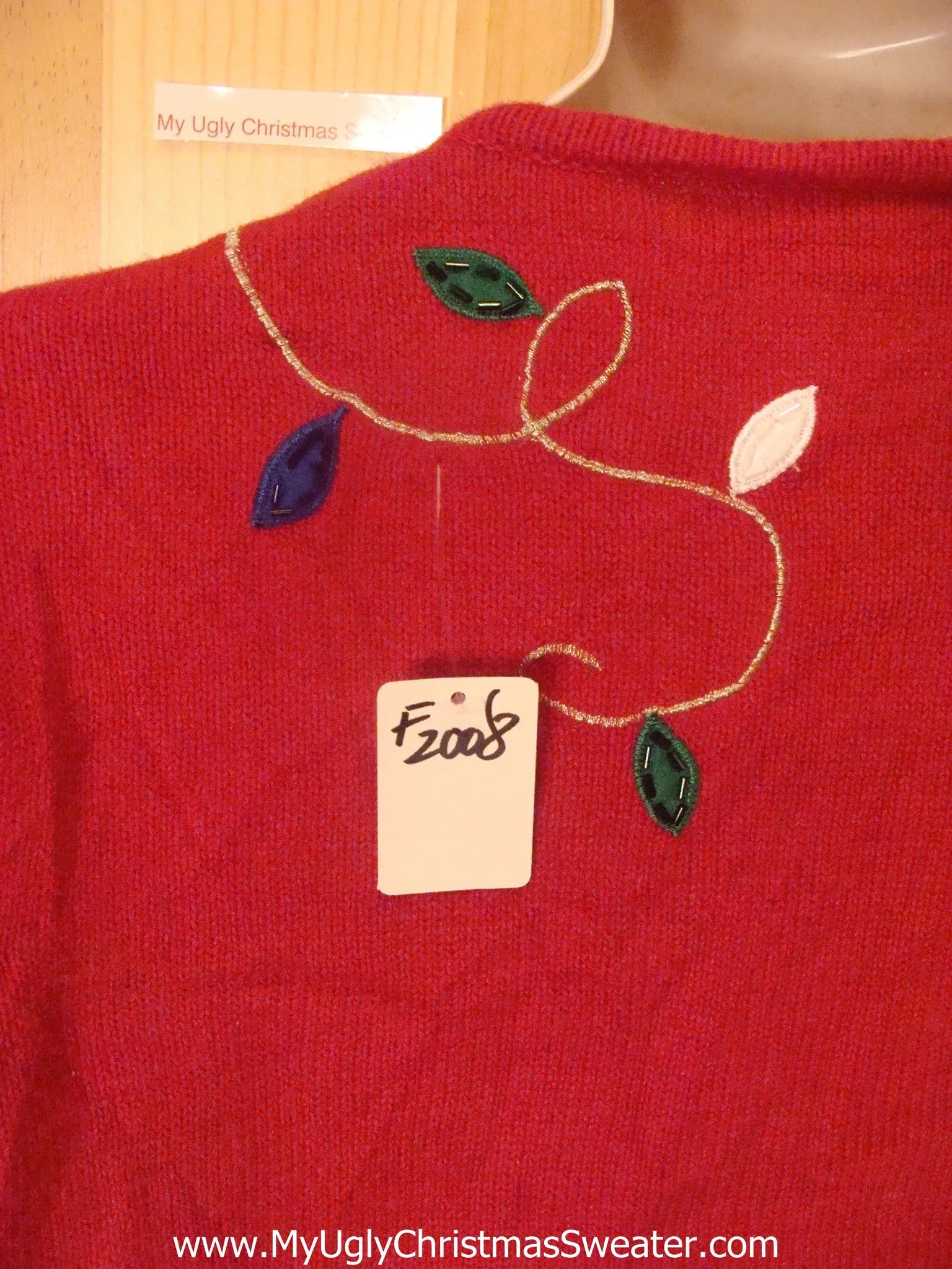 Tipsy Trees Ugly Christmas Sweater Party Jumper