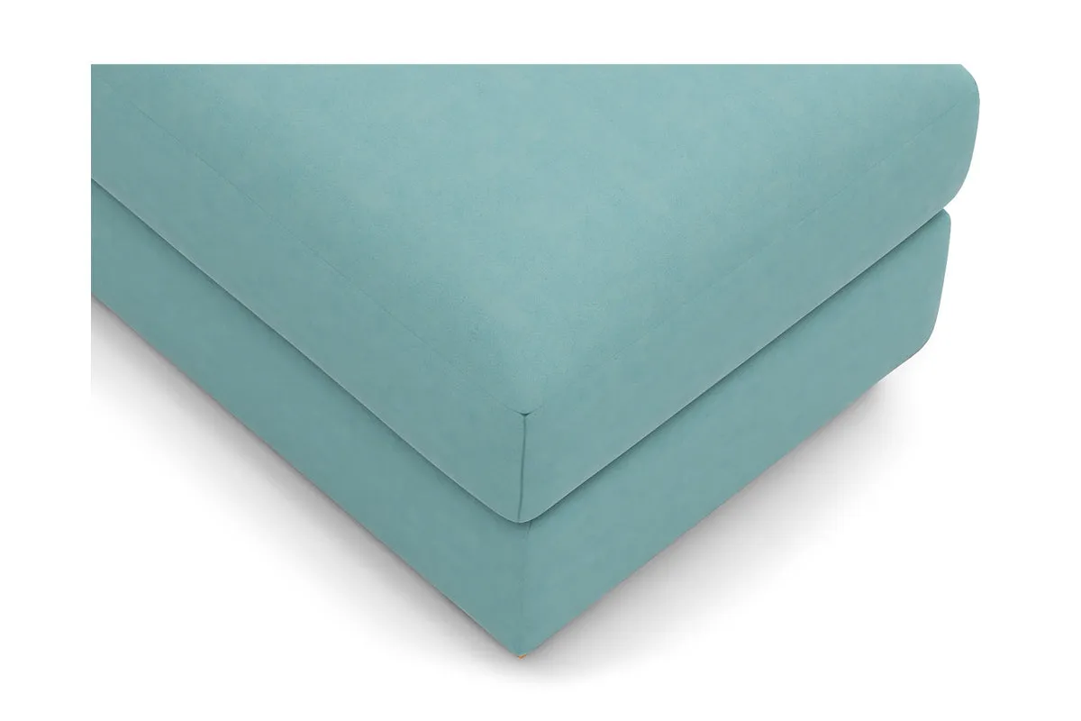 Tuxedo Ottoman :: Leg Finish: Natural / Size: 23x30
