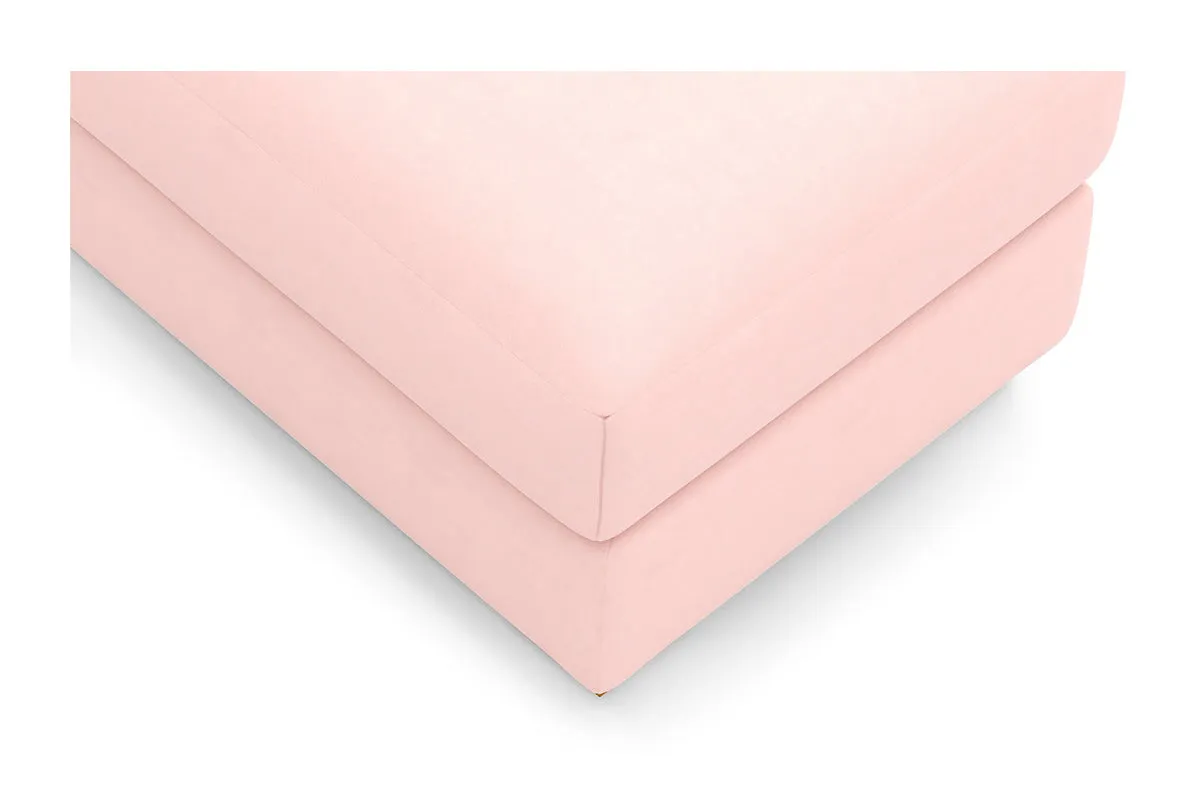 Tuxedo Ottoman :: Leg Finish: Natural / Size: 23x30