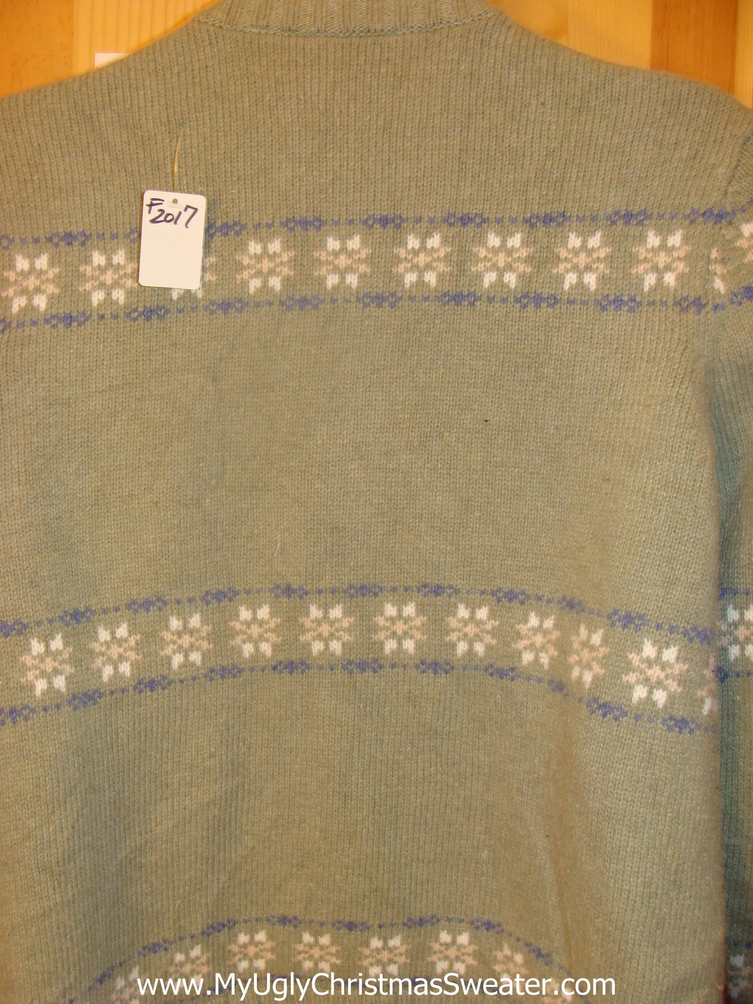 Ugly Christmas Sweater Party Jumper with Snowman and Snowflakes