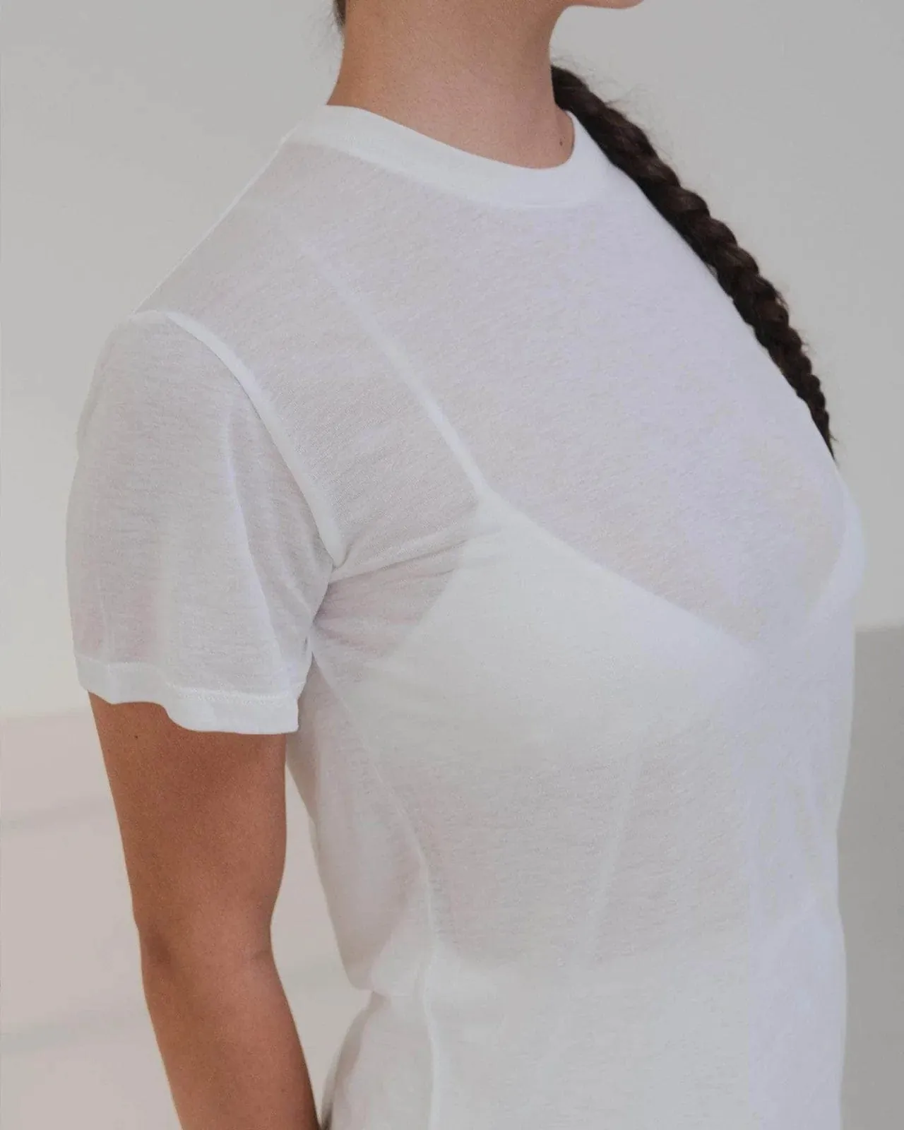 Undyed Bamboo Tee