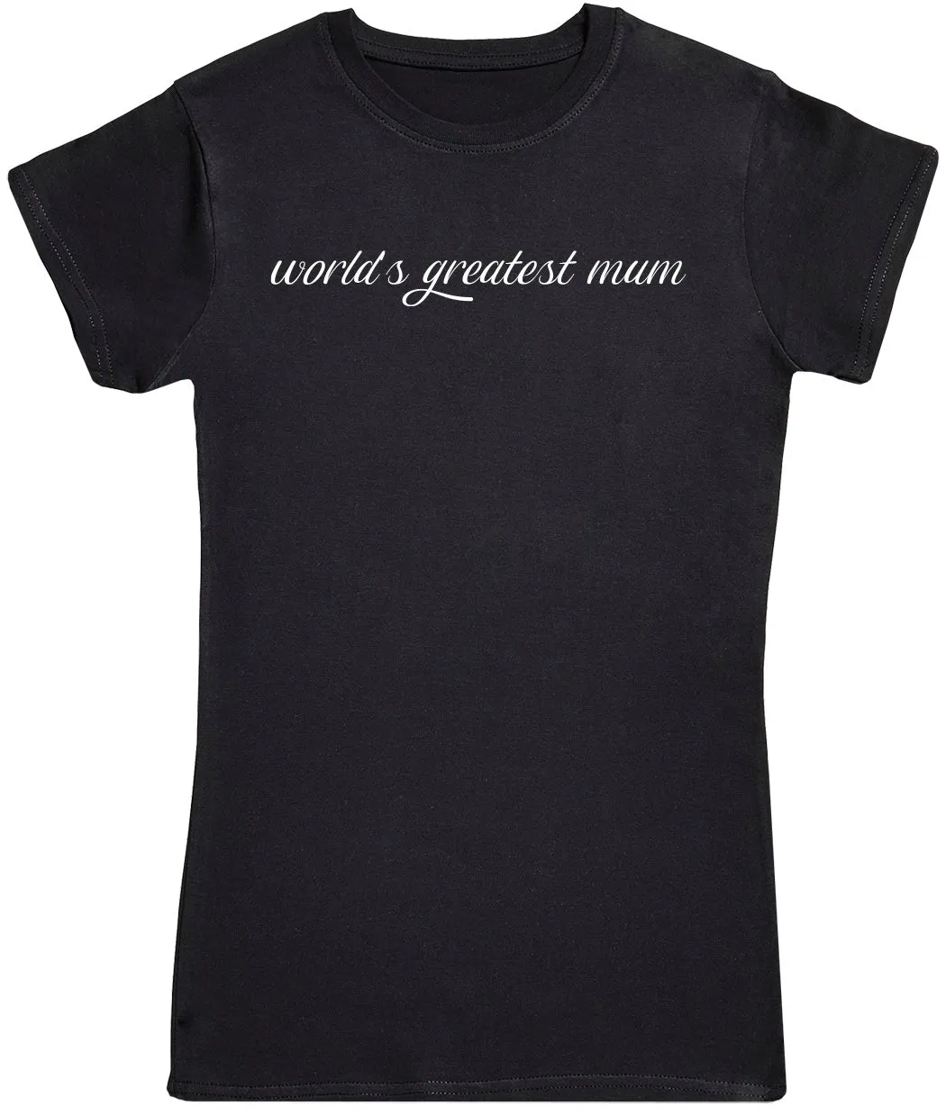Worlds Greatest Mum - Womens T-shirt - Mum T-Shirt